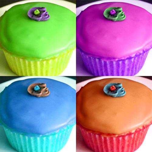 pictures of cupcakes to color